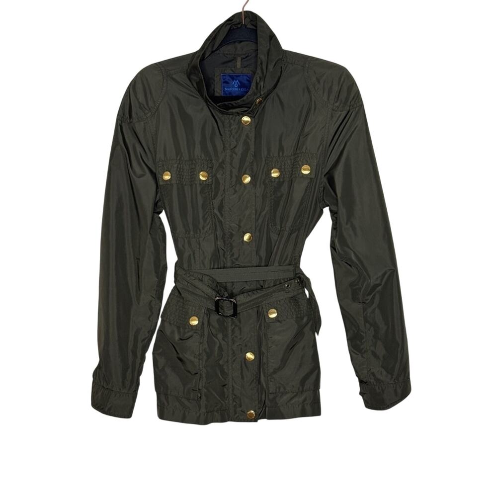 Martin + OSA Women's Green Rain Jacket Size XL